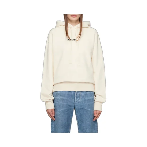 Jil Sander+ Logo Printed Drawstring Hoodie