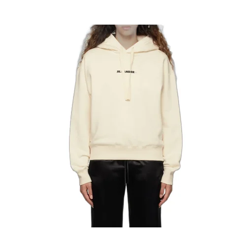 Jil Sander+ Logo Printed Drawstring Hoodie