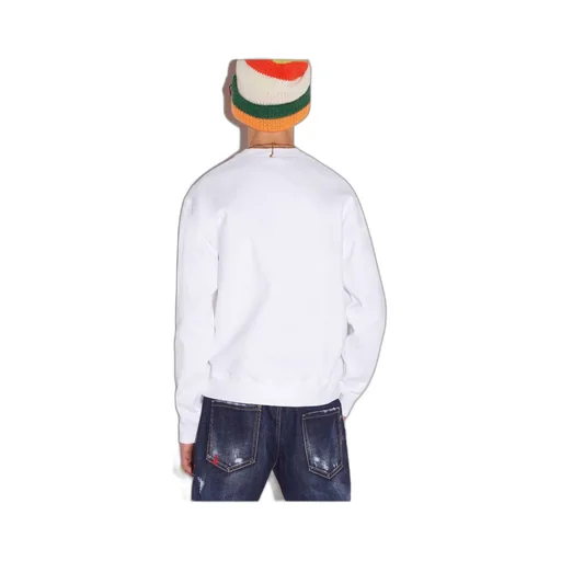 Dsquared2 Logo Printed Crewneck Sweatshirt