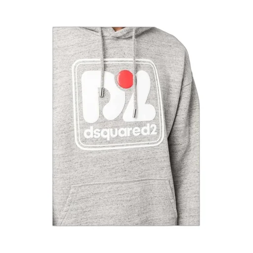 Dsquared2 Logo Printed Drawstring Hoodie
