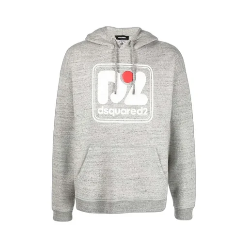 Dsquared2 Logo Printed Drawstring Hoodie