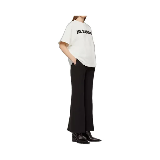 Jil Sander Logo Printed Crewneck T-Shirt