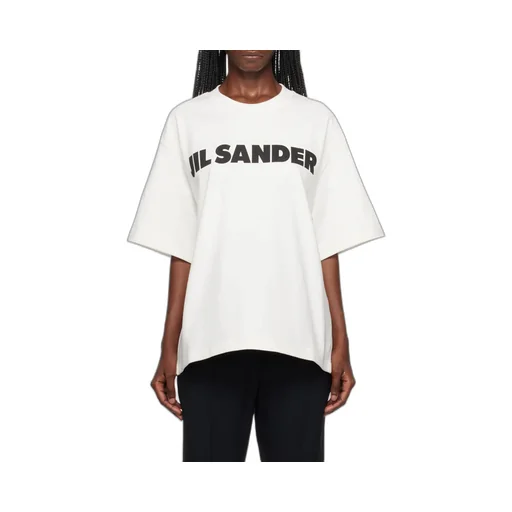 Jil Sander Logo Printed Crewneck T-Shirt