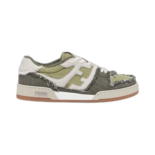 Fendi Logo Detailed Low-Top Sneakers
