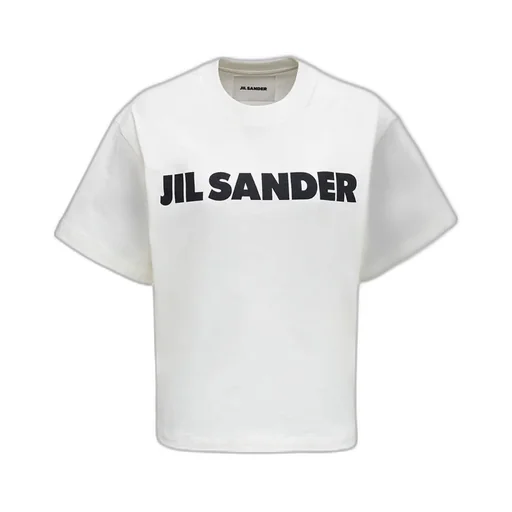 Jil Sander Logo Printed Crewneck T-Shirt