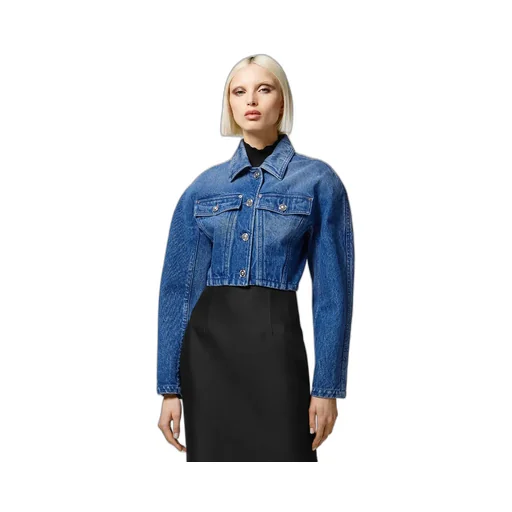 Versace Button-Up Denim Jacket