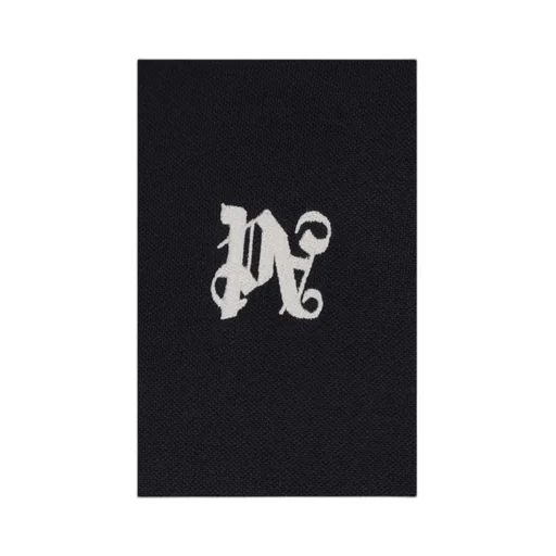 Palm Angels Logo Embroidered Zipped Jacket