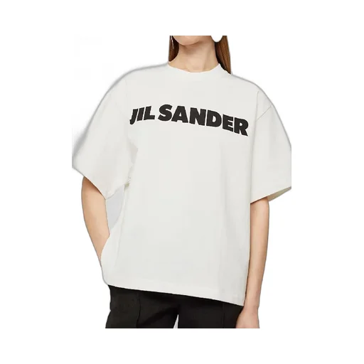 Jil Sander Logo Printed Crewneck T-Shirt