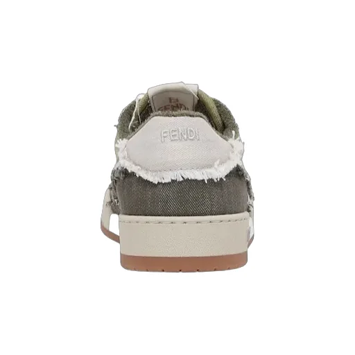 Fendi Logo Detailed Low-Top Sneakers