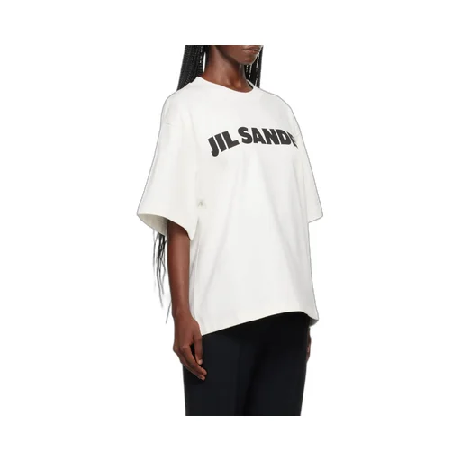 Jil Sander Logo Printed Crewneck T-Shirt