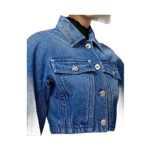 Versace Button-Up Denim Jacket