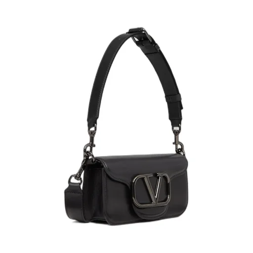Valentino Locò Foldover Top Mini Crossbody Bag