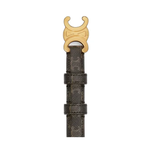 Small 18Mm Triomphe Belt In Triomphe Canvas