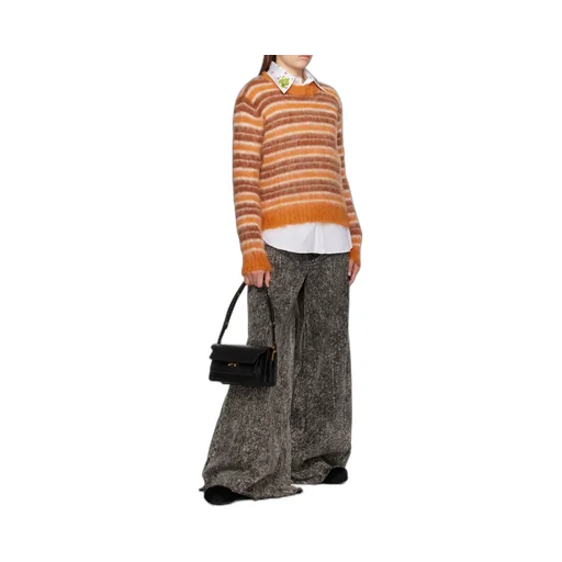 Marni New Trunk Foldover Top Shoulder Bag