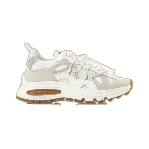 Panelled Low-Top Sneakers