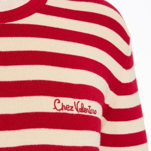 Valentino Garavani Striped Knitted Jumper