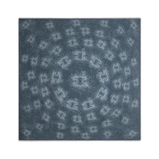 Square In Triomphe Explosion Silk Twill