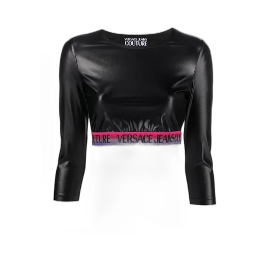 Versace Jeans Couture Crewneck Cropped Top