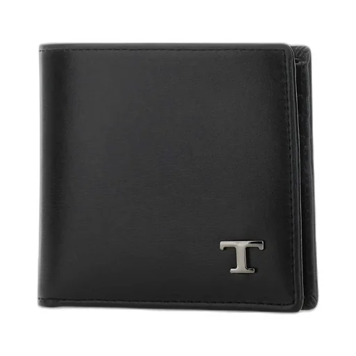 Tod's Logo Plaque Bi-Fold Wallet