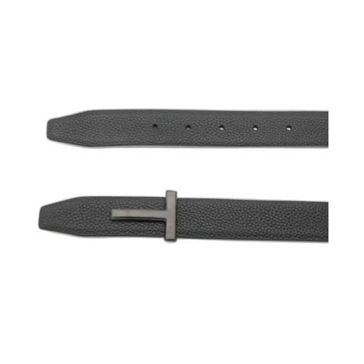 Tom Ford T Logo Buckle Belt