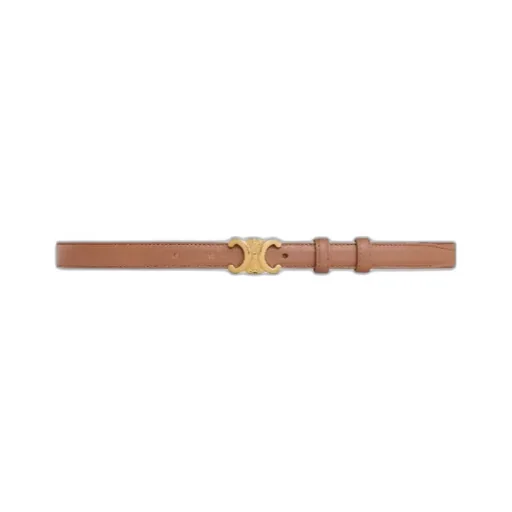 Small 18Mm Triomphe Belt In Taurillon Leather