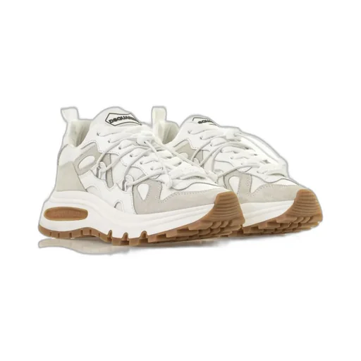 Panelled Low-Top Sneakers