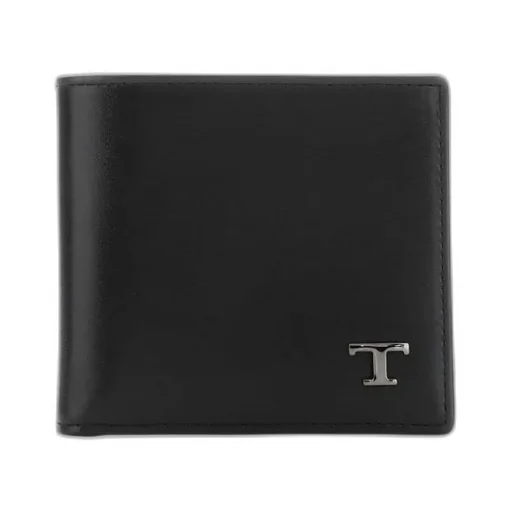 Tod's Logo Plaque Bi-Fold Wallet