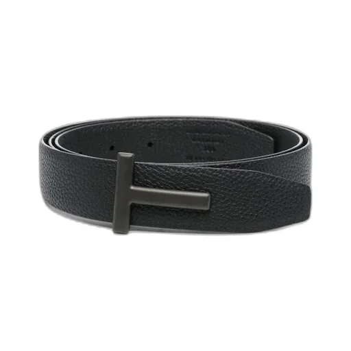 Tom Ford T Logo Buckle Belt