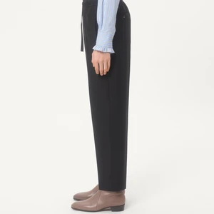 Valentino Pleat Detailed Drawstring Pants