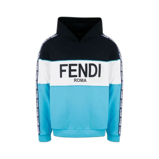 Fendi Logo Embroidered Hoodie