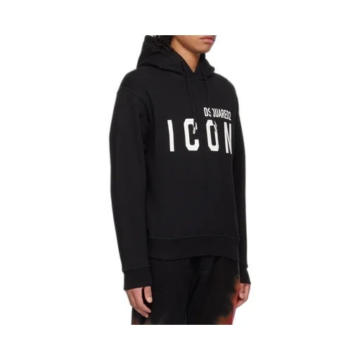Dsquared2 Logo Printed Drawstring Hoodie