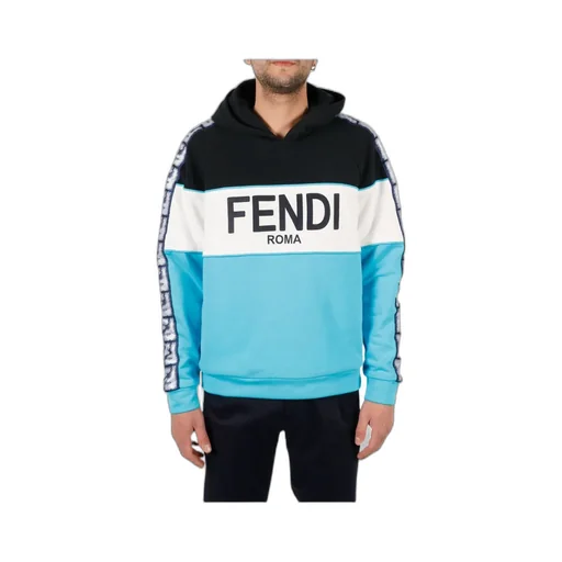 Fendi Logo Embroidered Hoodie