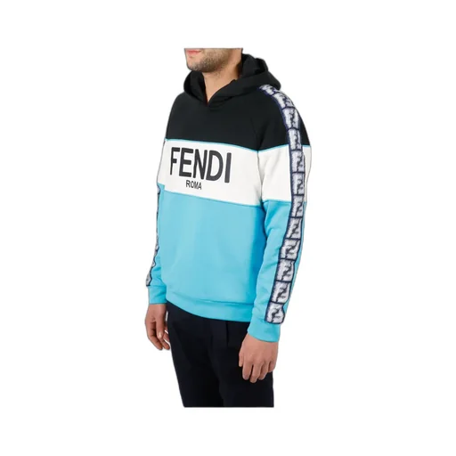 Fendi Logo Embroidered Hoodie