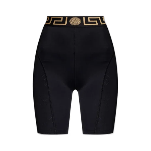 Versace Greca Border Knee-Length Cycling Shorts