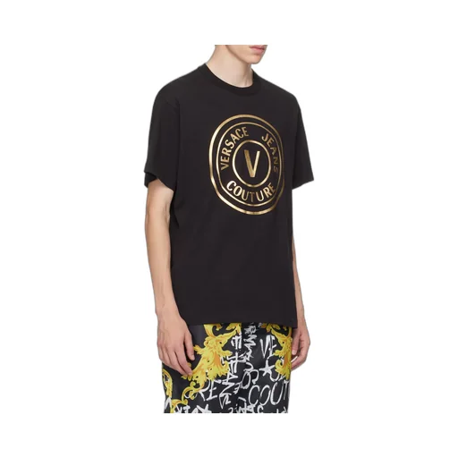Versace Jeans Couture Logo-Printed Crewneck T-Shirt