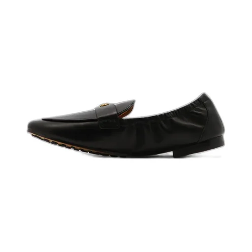 Tory Burch Logo Plaque Slip-On Ballet Loafers