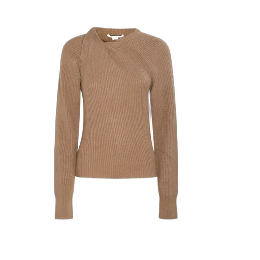 Stella Mccartney Ribbed Knitted Long Sleeved Jumper