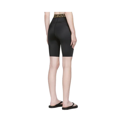Versace Greca Border Knee-Length Cycling Shorts