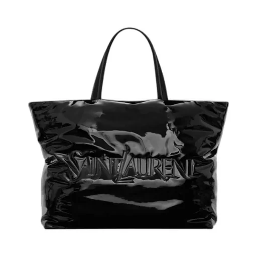 Saint Laurent Logo Detailed Maxi Tote Bag