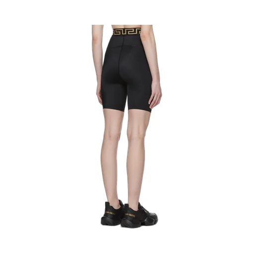Versace Greca Border Knee-Length Cycling Shorts