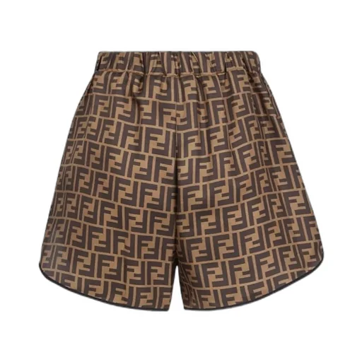 Fendi Ff Monogrammed Short-Sleeve Pyjamas Set