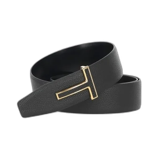 Tom Ford T Logo Buckle Belt