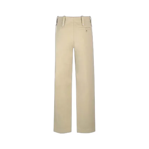 Burberry High-Waist Straight-Leg Trousers