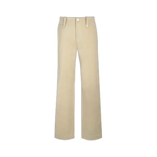 Burberry High-Waist Straight-Leg Trousers