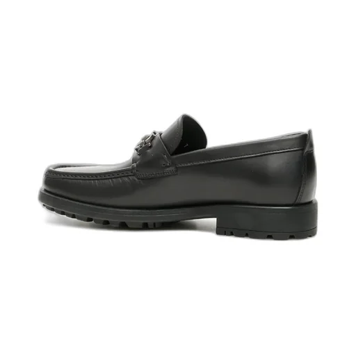 Salvatore Ferragamo Gancini Plaque Loafers