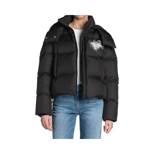 Off-White Scribbled Arrows Hooded Down Jacket