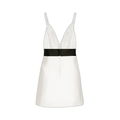 Dolce & Gabbana V-Neck Sleeveless Mini Dress