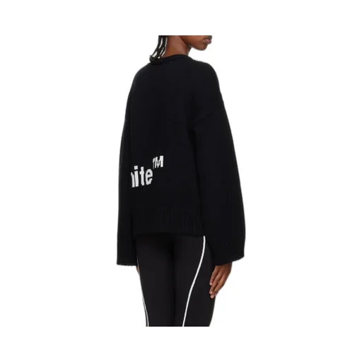 Logo-Intarsia Knit Cardigan