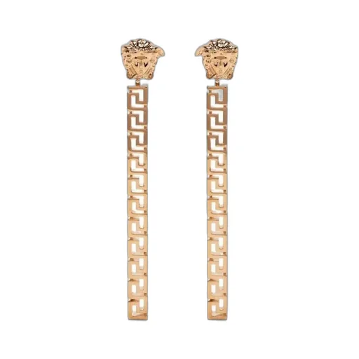 Versace Medusa-Head Greca Earrings