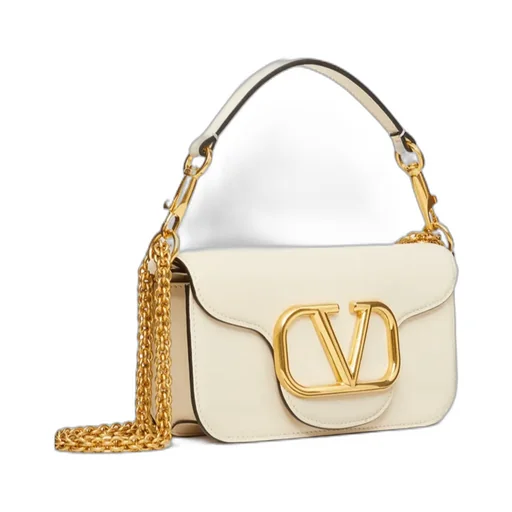 Valentino Locò Foldover Top Shoulder Bag